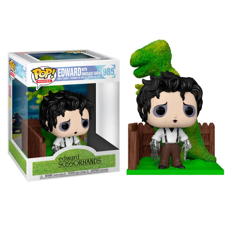Edward mit den Scherenhände POP! Deluxe Vinyl Figur Edward &amp; Dino Hedge 9 cm Produktfoto