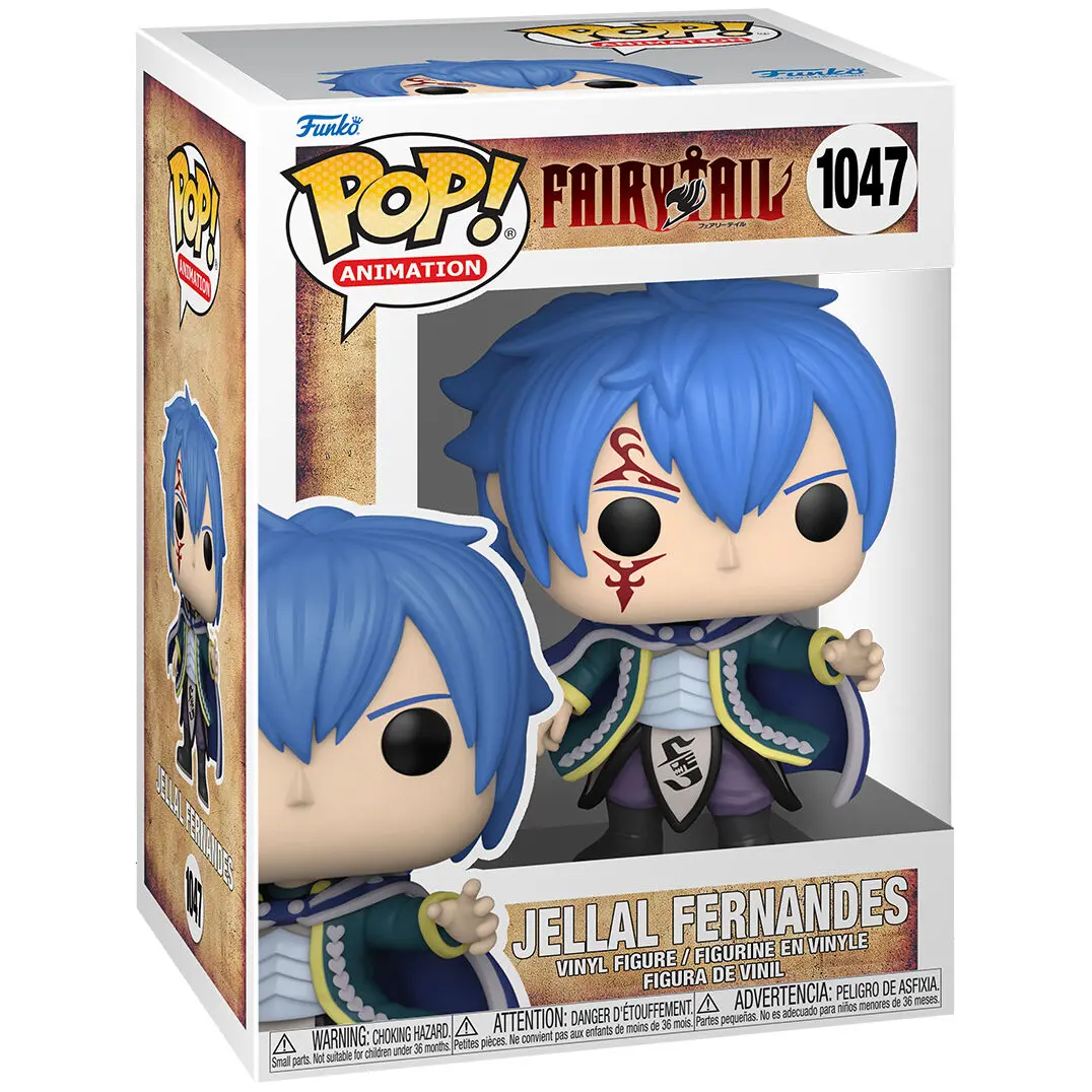 Fairy Tail POP! Animation Vinyl Figur Jellal Fernandes 9 cm termékfotó