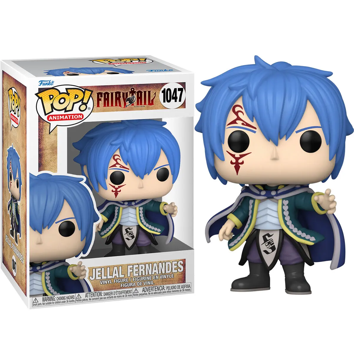 Fairy Tail POP! Animation Vinyl Figur Jellal Fernandes 9 cm termékfotó