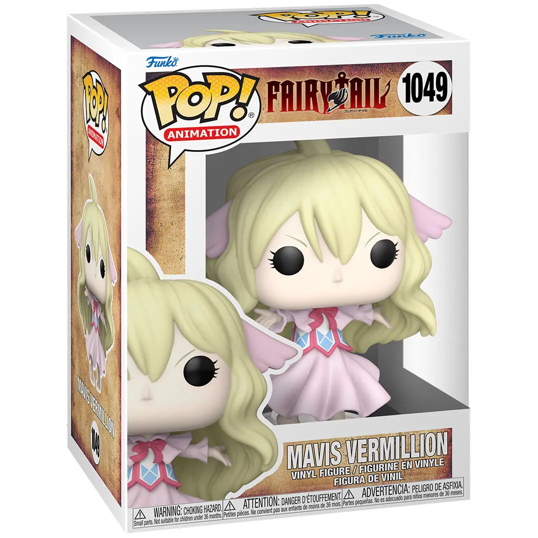 Fairy Tail POP! Animation Vinyl Figur Mavis Vermillion 9 cm termékfotó