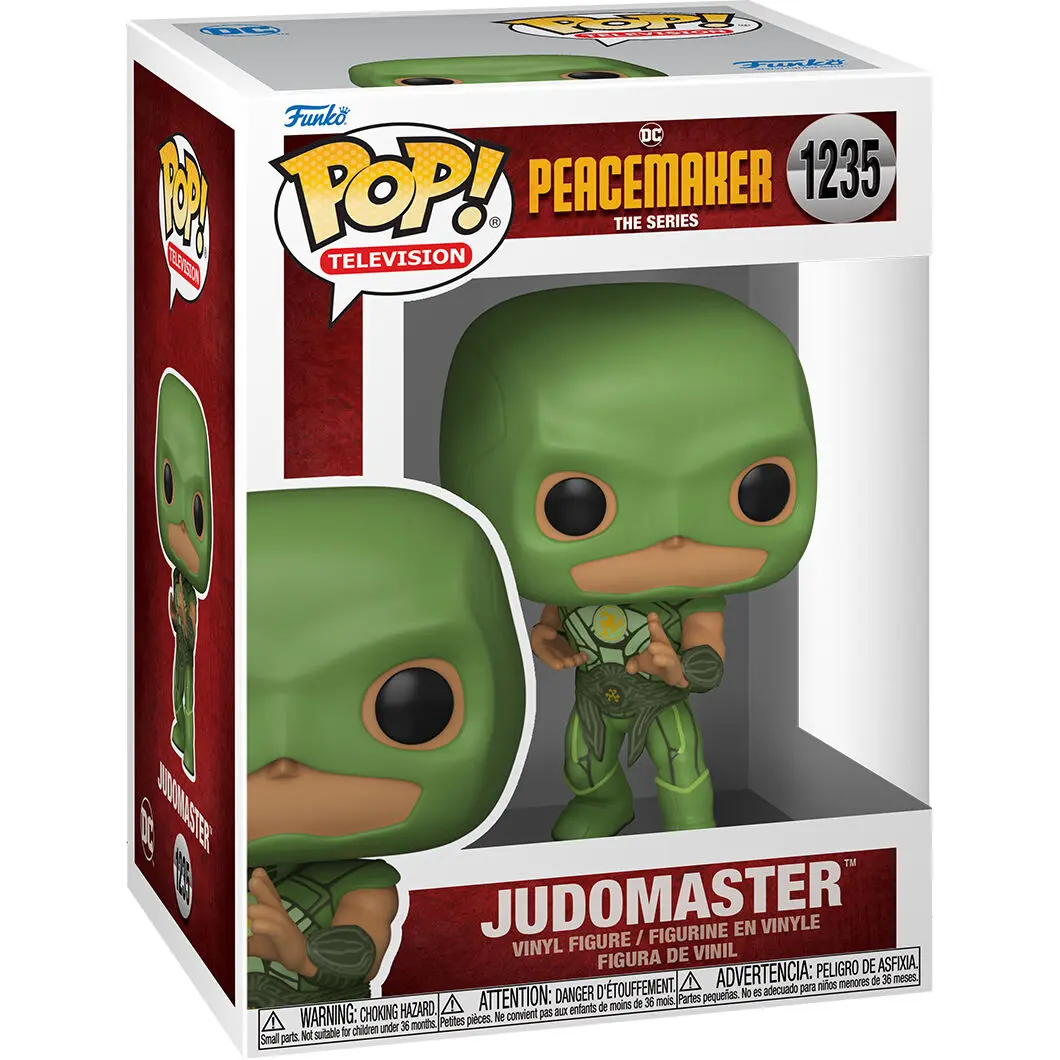 Peacemaker POP! TV Vinyl Figur Judomaster 9 cm Produktfoto
