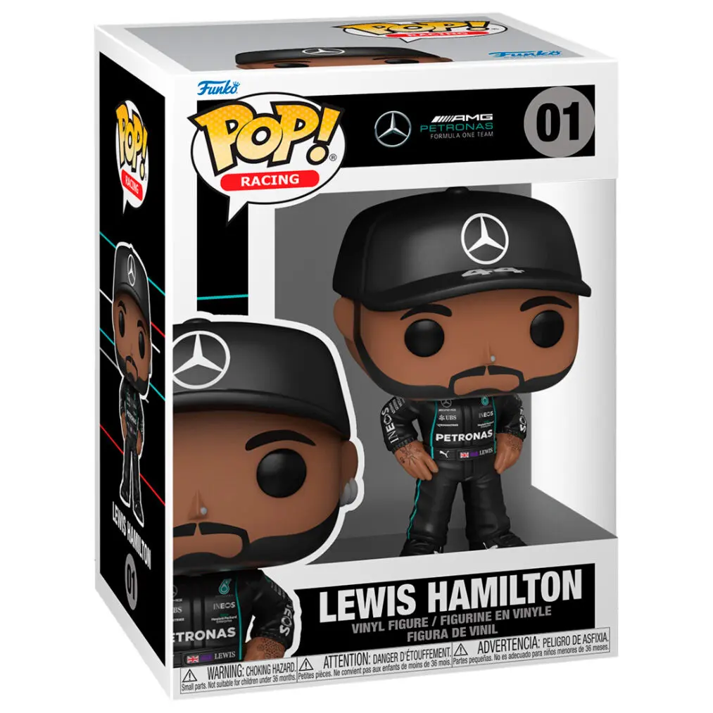 Formula 1 POP! Vinyl Figur Lewis Hamilton 9 cm termékfotó