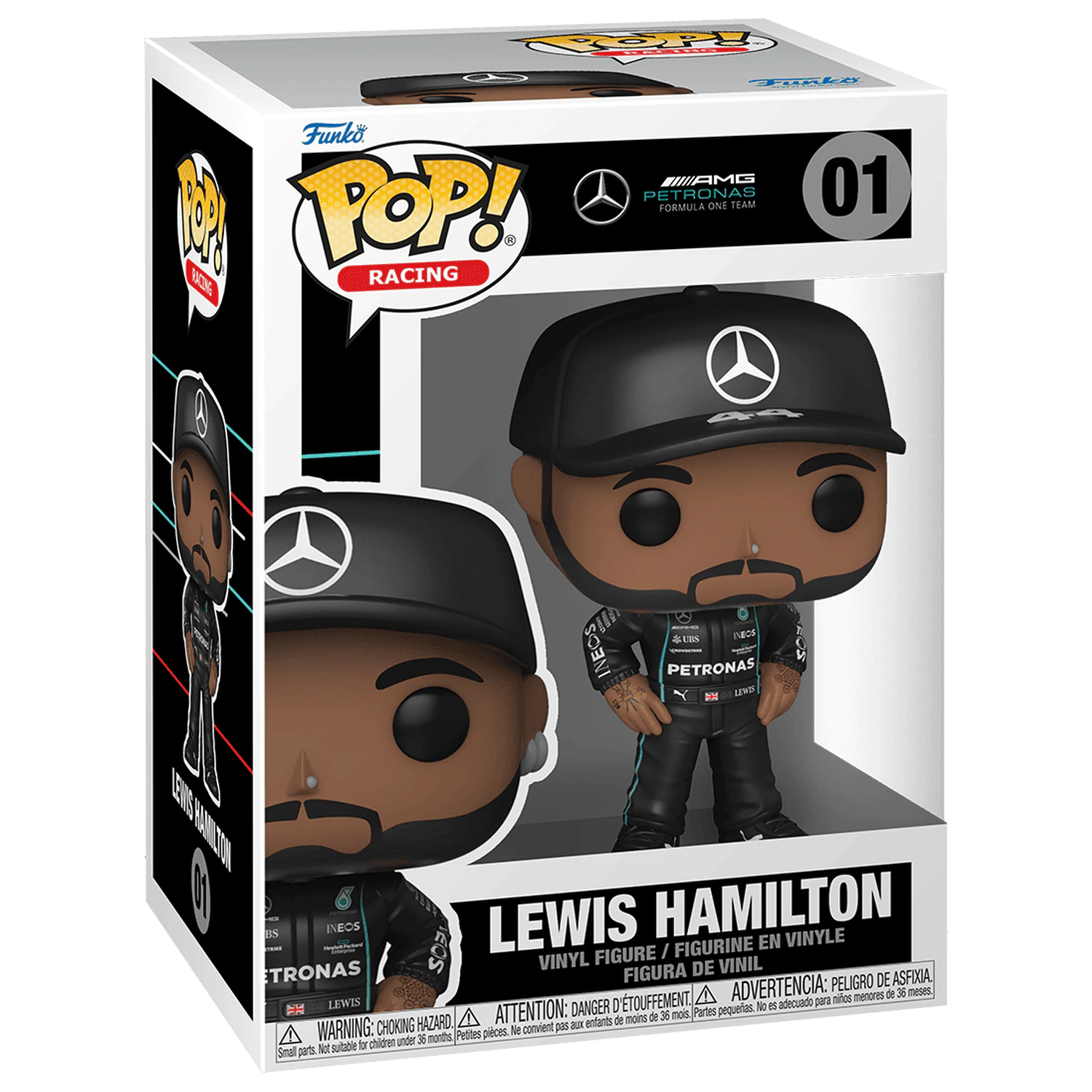 Formula 1 POP! Vinyl Figur Lewis Hamilton 9 cm Produktfoto