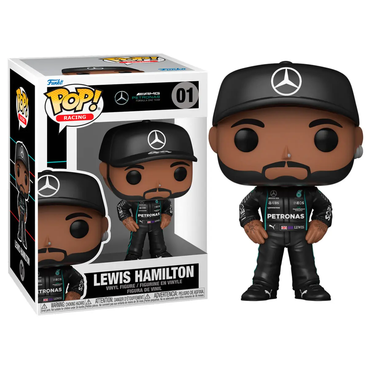 Formula 1 POP! Vinyl Figur Lewis Hamilton 9 cm termékfotó