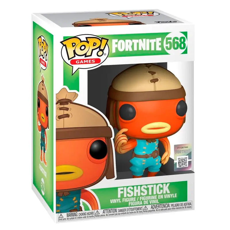 Fortnite POP! Games Vinyl Figur Fishstick 9 cm Produktfoto
