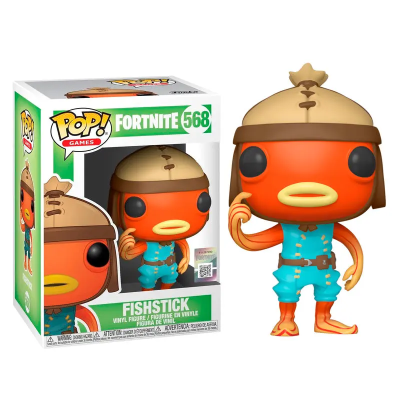 Fortnite POP! Games Vinyl Figur Fishstick 9 cm Produktfoto