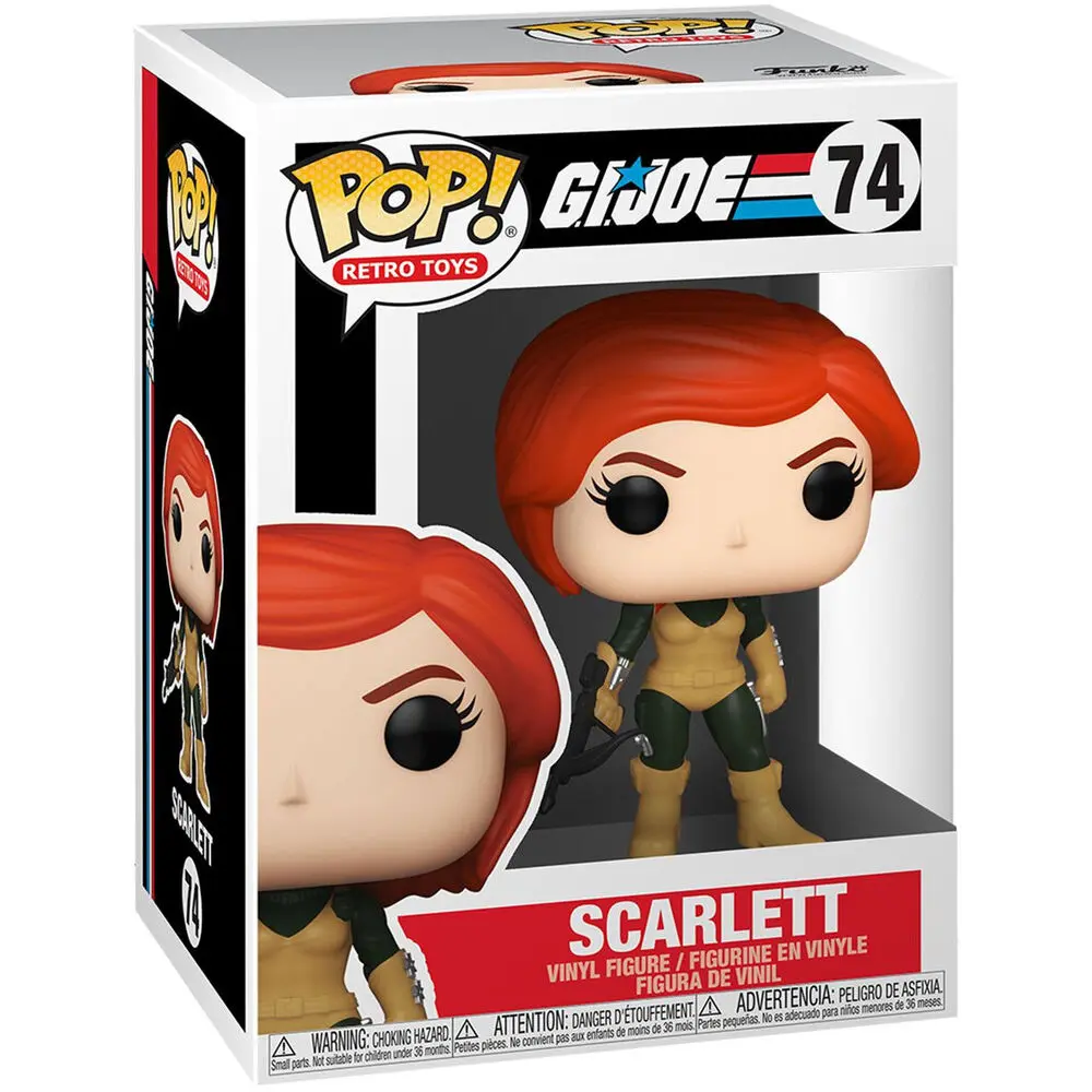 G.I. Joe POP! Vinylfigur Scarlett 9 cm Produktfoto
