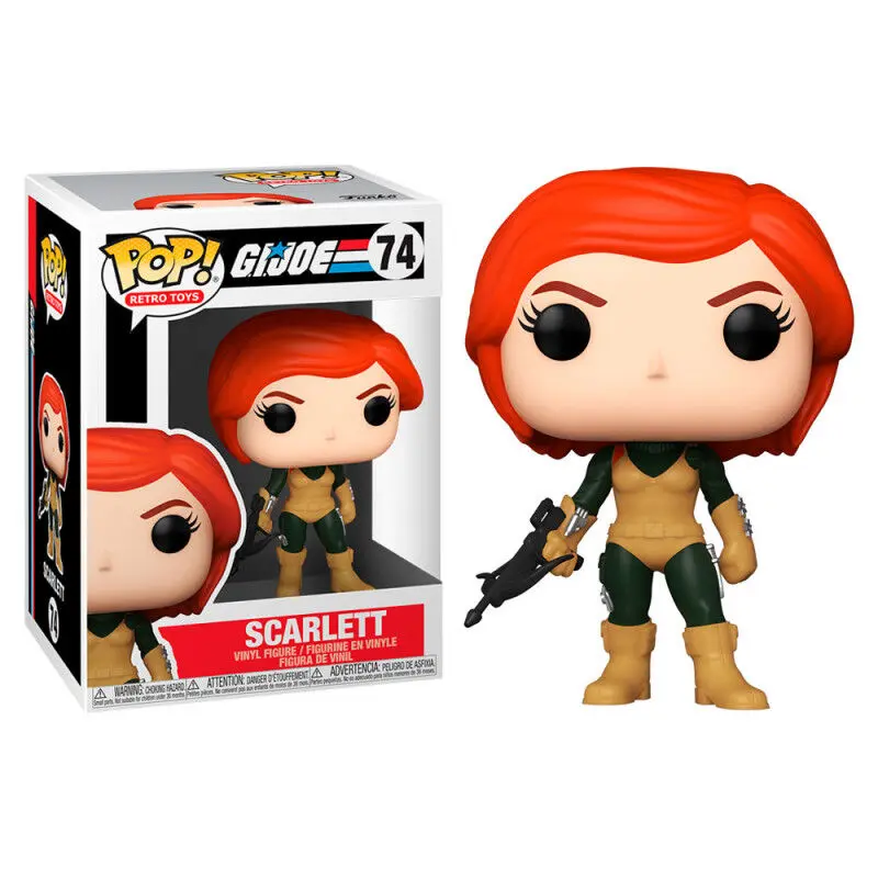 G.I. Joe POP! Vinylfigur Scarlett 9 cm Produktfoto