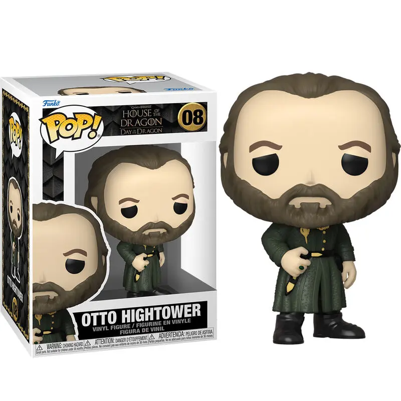 House of the Dragon POP! TV Vinyl Figur Otto Hightower 9 cm termékfotó