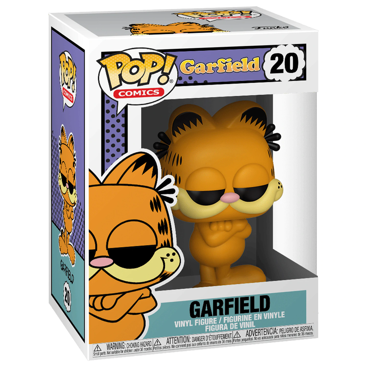 Garfield POP! Comics Vinyl Figur Garfield 9 cm Produktfoto