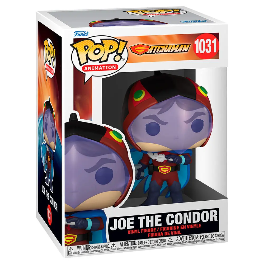 Gatchaman POP! Animation Vinyl Figur Joe Asakura 9 cm Produktfoto