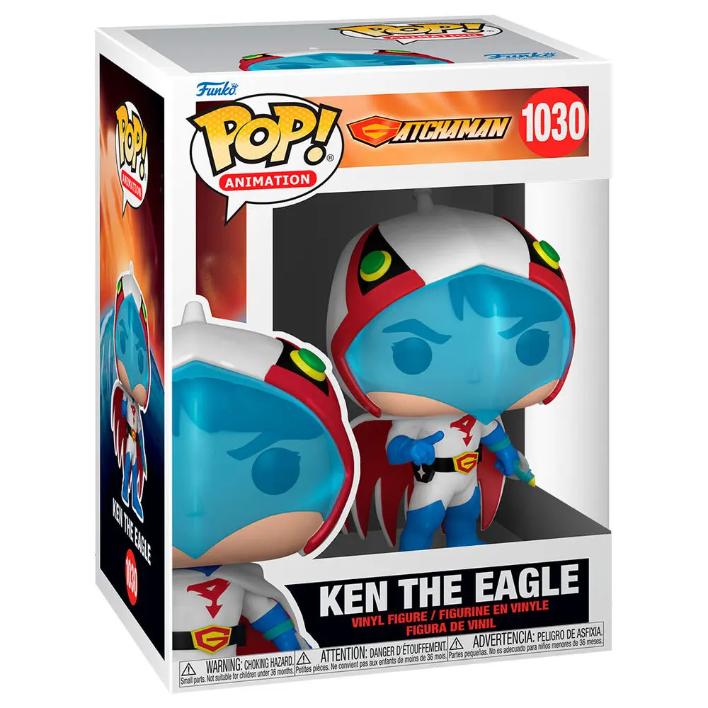 Gatchaman POP! Animation Vinyl Figur Ken Washio 9 cm Produktfoto
