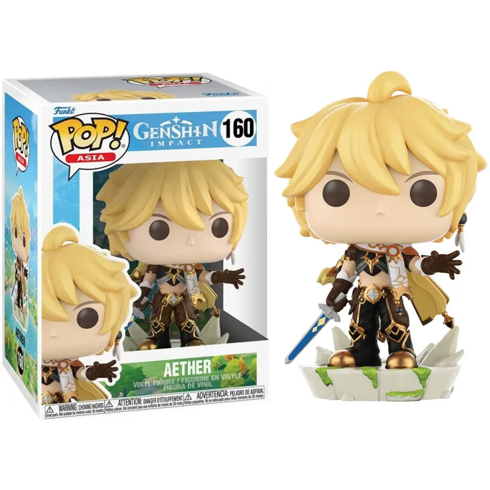 Genshin Impact POP! Games Vinyl Figur Aether 9 cm Produktfoto