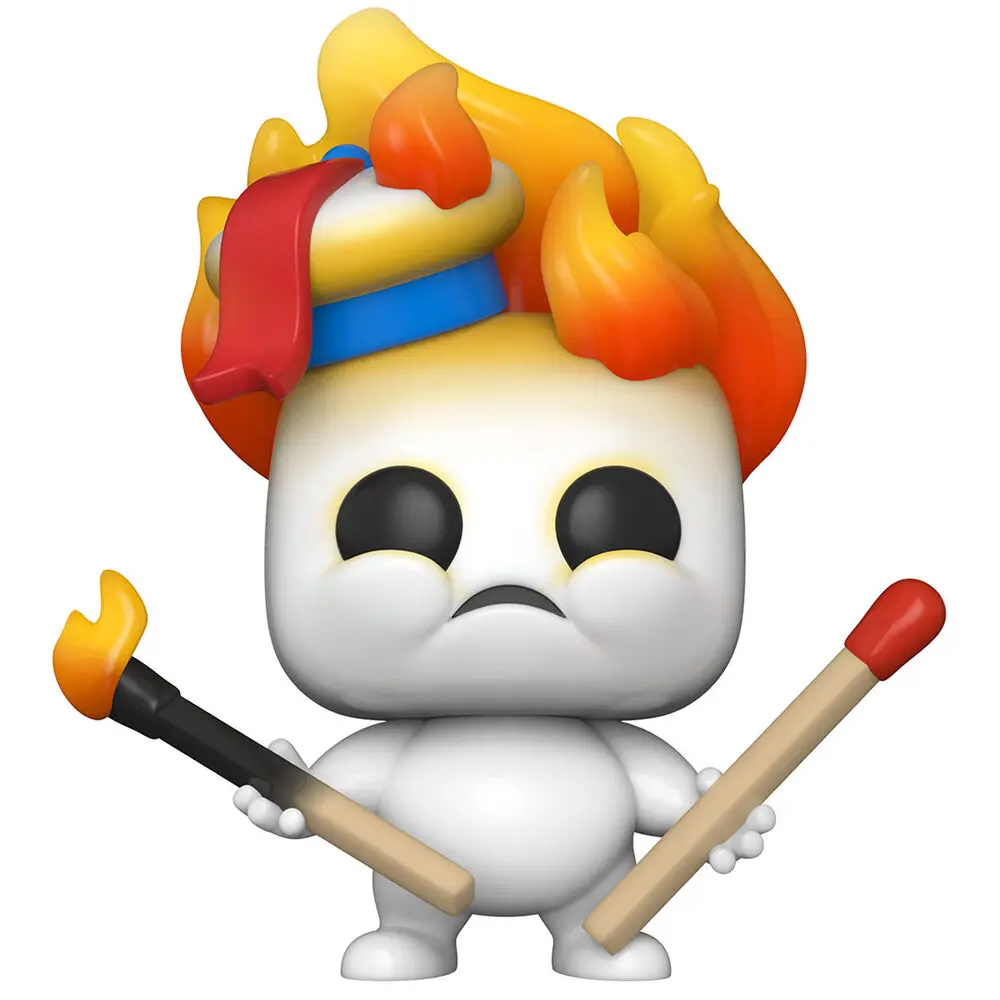 Ghostbusters: Legacy POP! Vinyl Figur Mini Puft on Fire 9 cm Produktfoto