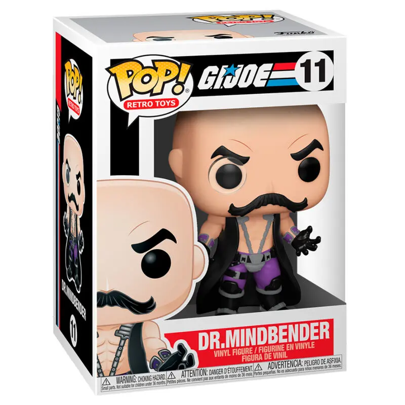 G.I. Joe POP! Vinylfigur Dr. Mindbender 9 cm Produktfoto