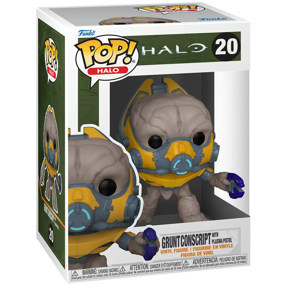 Halo Infinite POP! Games Vinyl Figur Grunt w/Weapon 9 cm termékfotó