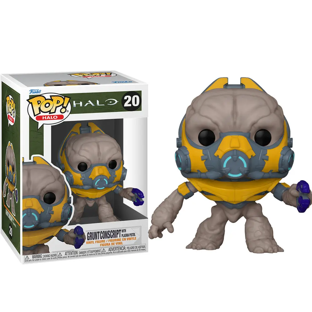 Halo Infinite POP! Games Vinyl Figur Grunt w/Weapon 9 cm termékfotó