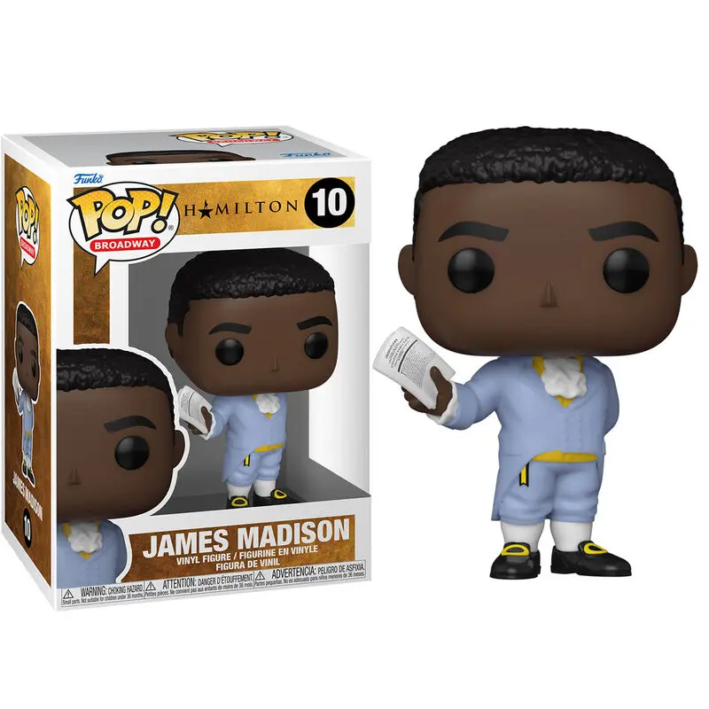 Hamilton POP! Broadway Vinyl Figur James Madison 9 cm Produktfoto
