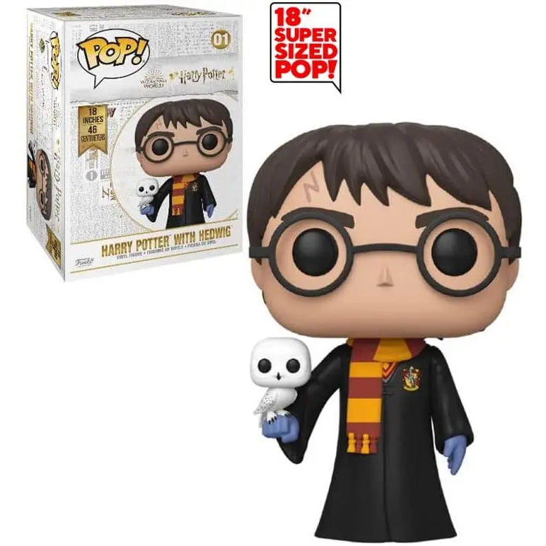 Harry Potter Super Sized POP! Movies Vinyl Figur Harry Potter 48 cm Produktfoto