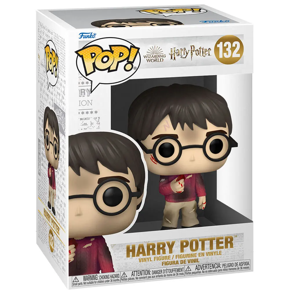 Harry Potter POP! Movies Vinyl Figur Harry w/The Stone 9 cm termékfotó