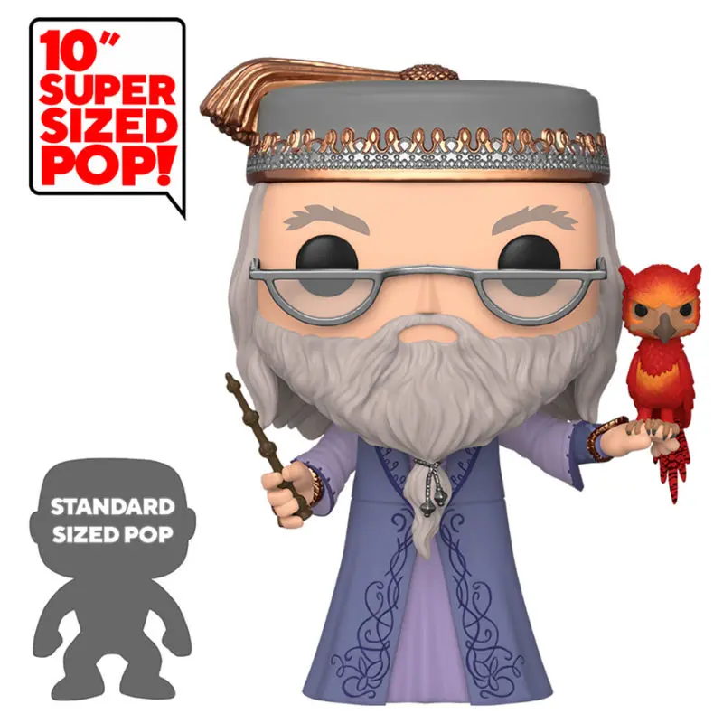 Harry Potter Super Sized POP! Movies Vinyl Figur Dumbledore 25 cm Produktfoto