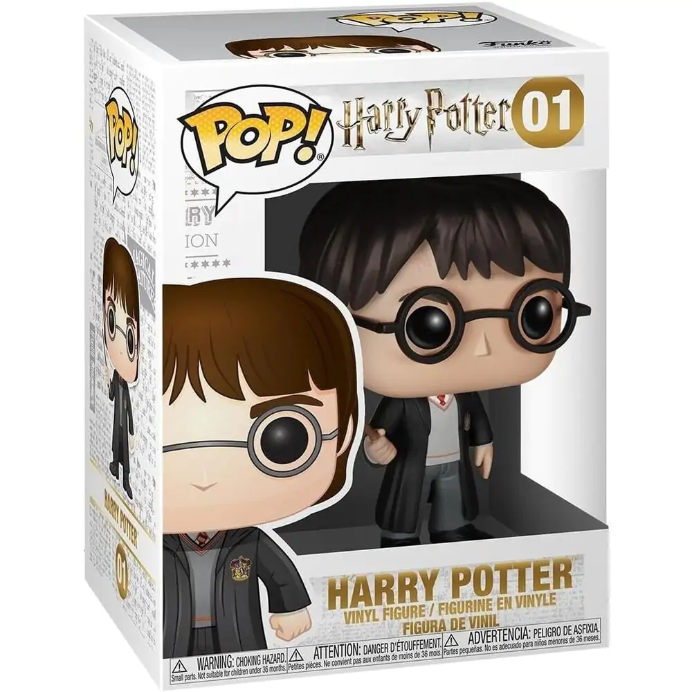 Harry Potter POP! Movies Vinyl Figur Harry Potter 10 cm termékfotó