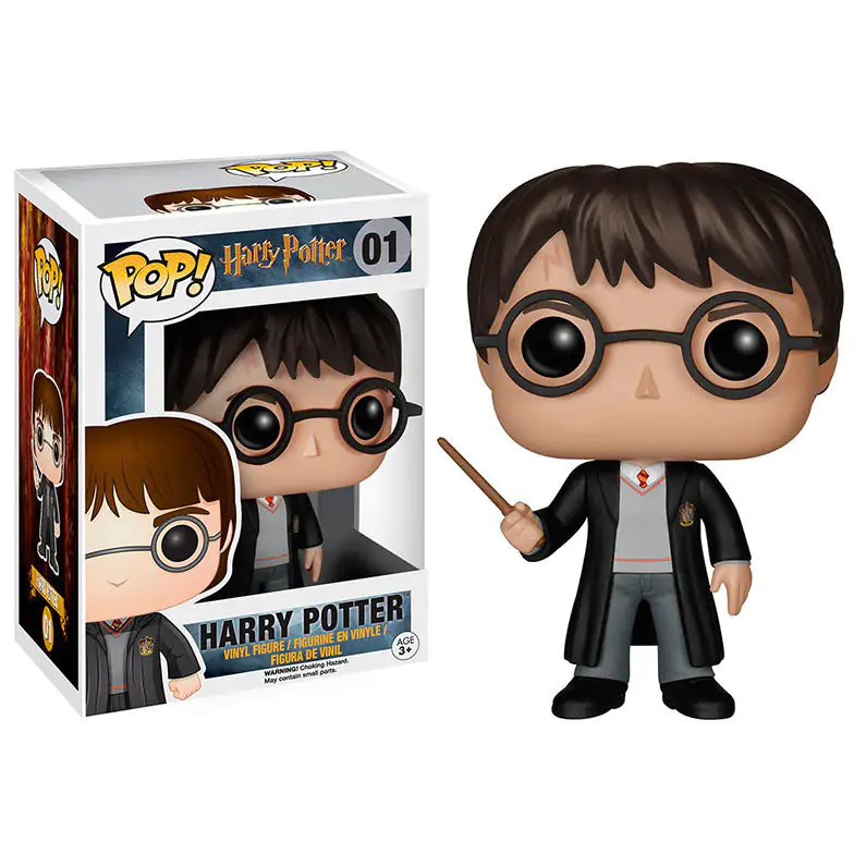 Harry Potter POP! Movies Vinyl Figur Harry Potter 10 cm termékfotó