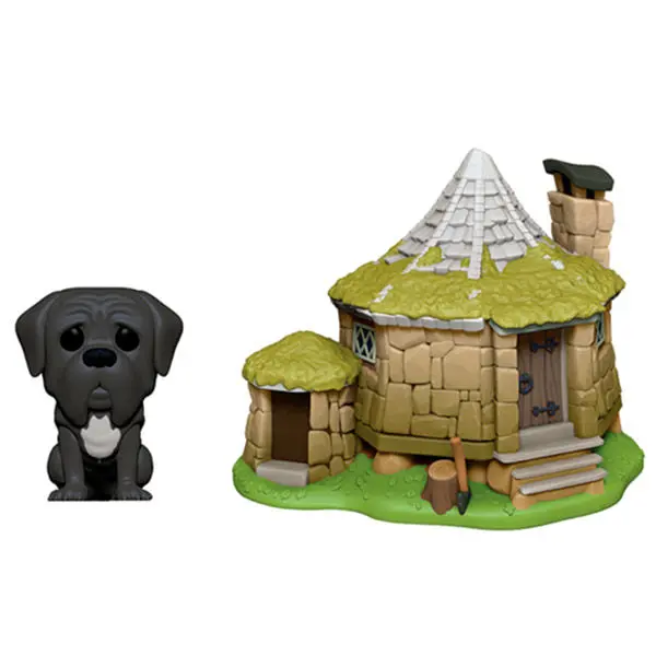 Harry Potter POP! Town Vinyl Figur Hagrid's Hut & Fang 9 cm Produktfoto