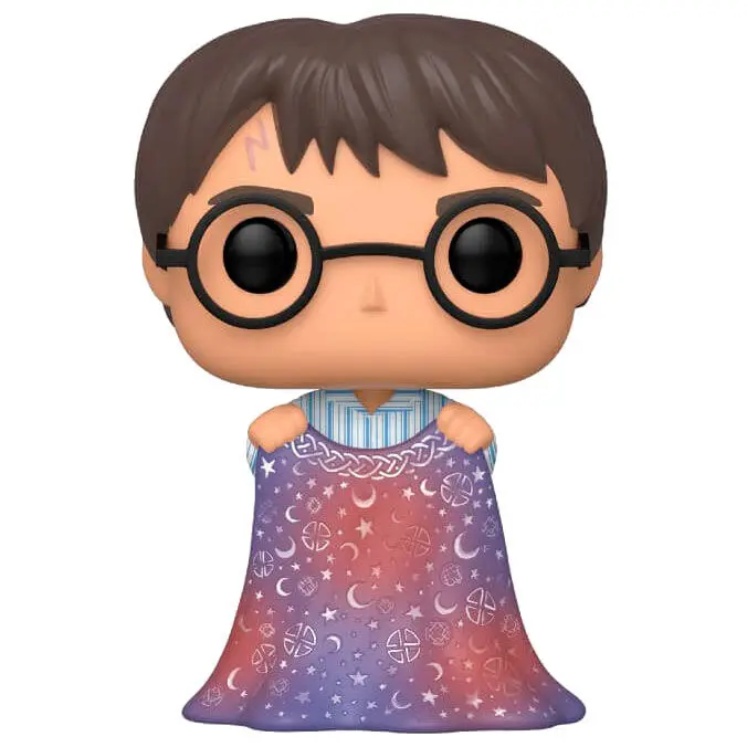 Harry Potter POP! Movies Vinyl Figur Harry w/Invisibility Cloak 9 cm termékfotó