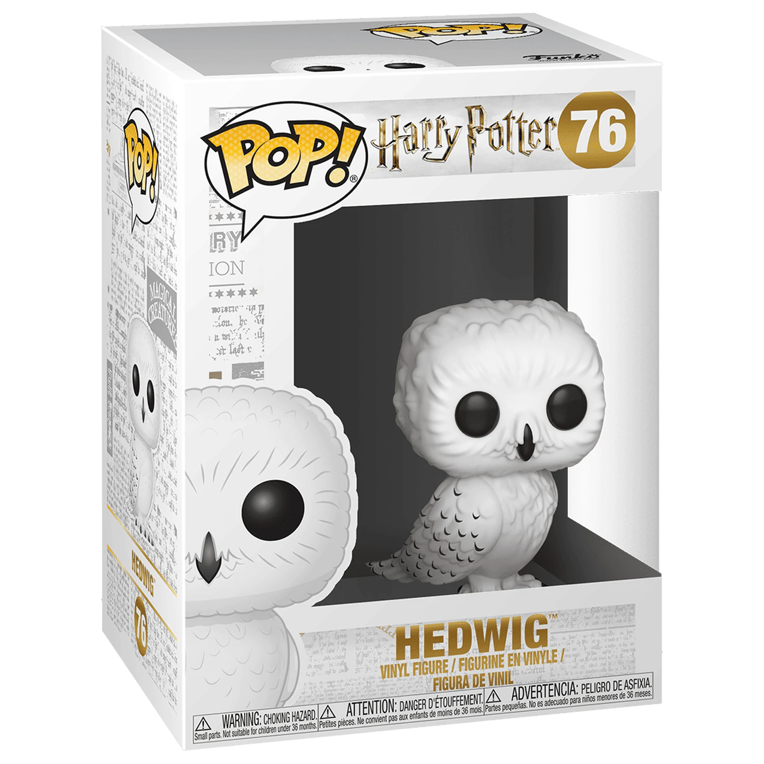 Harry Potter POP! Movies Vinyl Figur Hedwig 9 cm Produktfoto