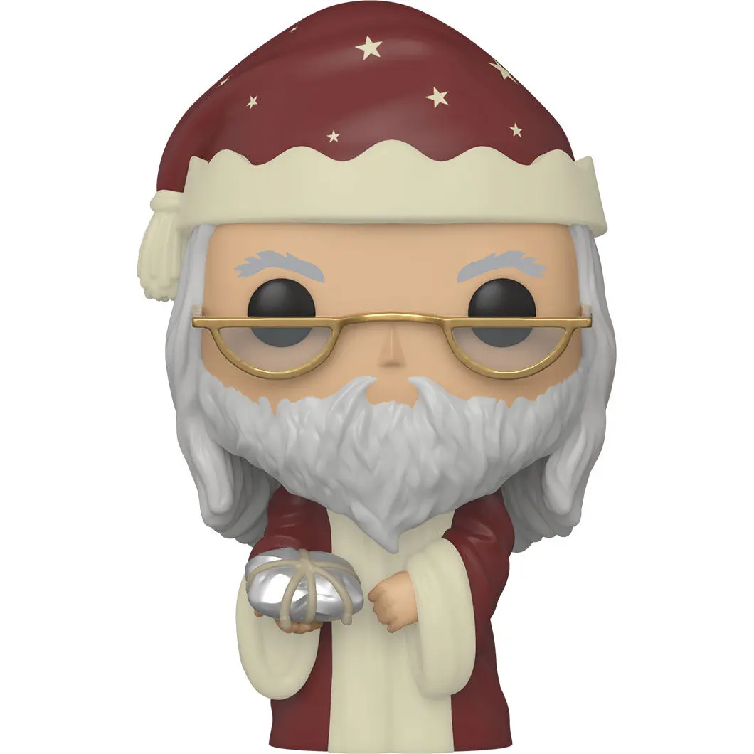 Harry Potter POP! Vinyl Figur Holiday Albus Dumbledore 9 cm Produktfoto