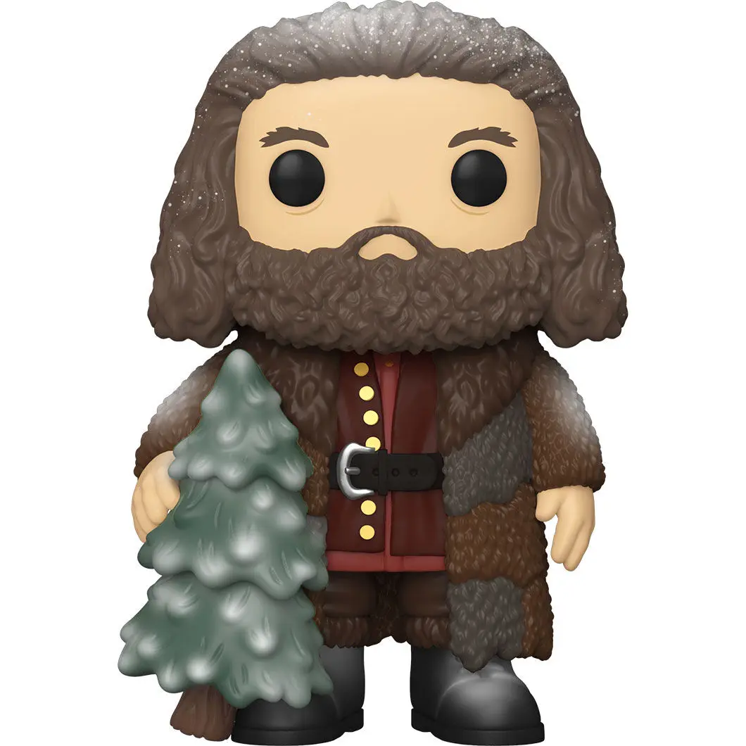 Harry Potter Super Sized POP! Vinyl Figur Holiday Rubeus Hagrid 15 cm Produktfoto