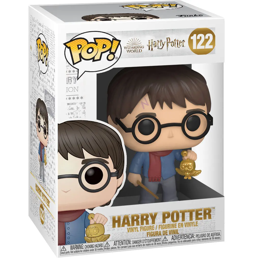 Harry Potter POP! Vinyl Figur Holiday Harry Potter 9 cm Produktfoto