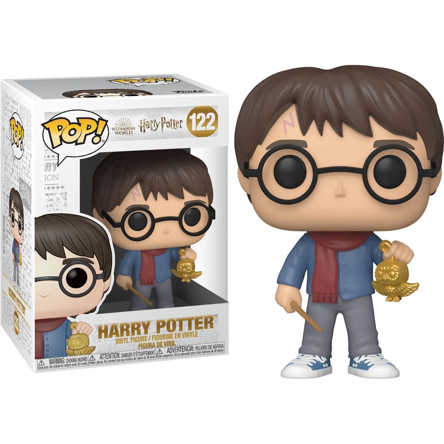 Harry Potter POP! Vinyl Figur Holiday Harry Potter 9 cm Produktfoto