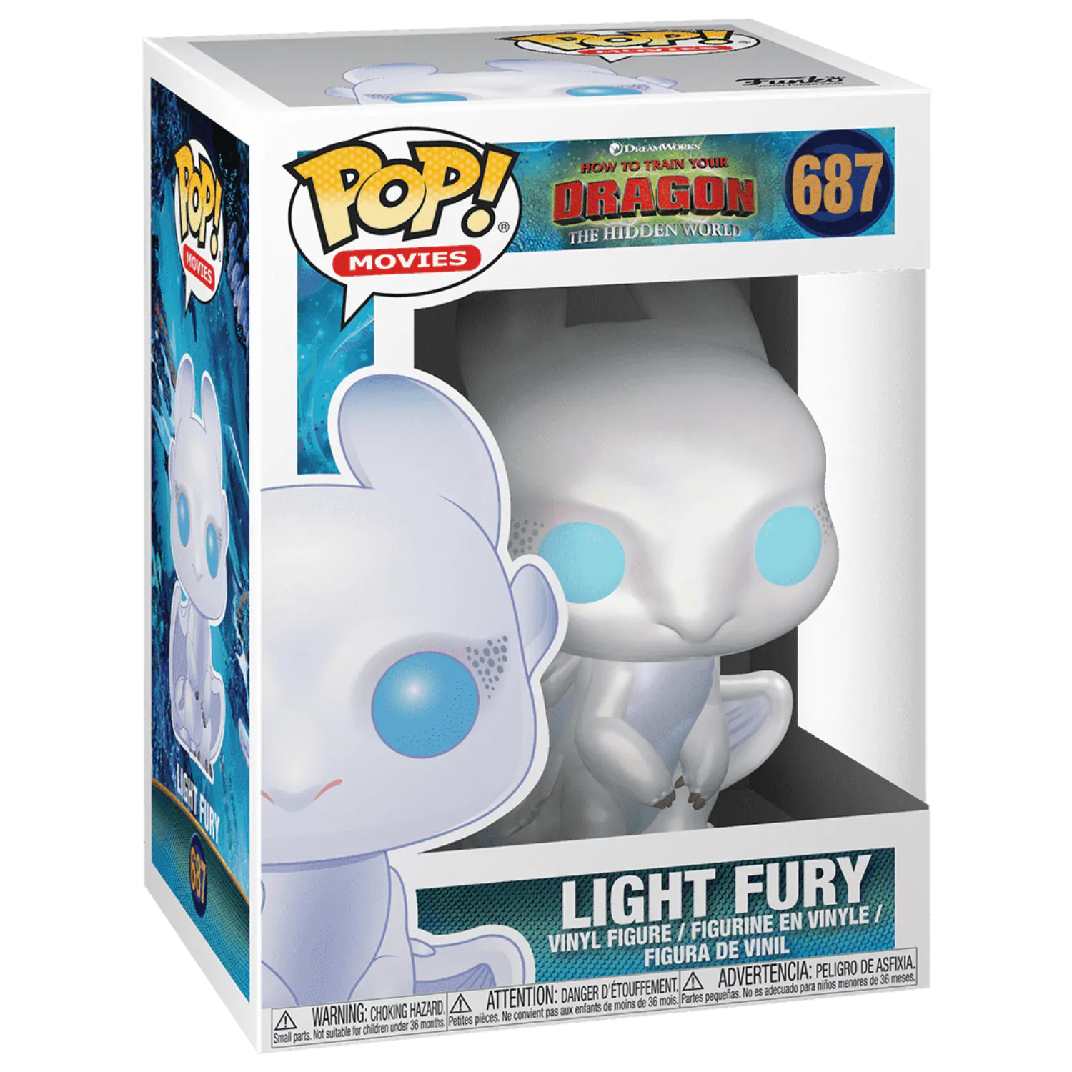 How to Train Your Dragon 3 POP! Vinyl Figur Lampe Fury 9 cm Produktfoto