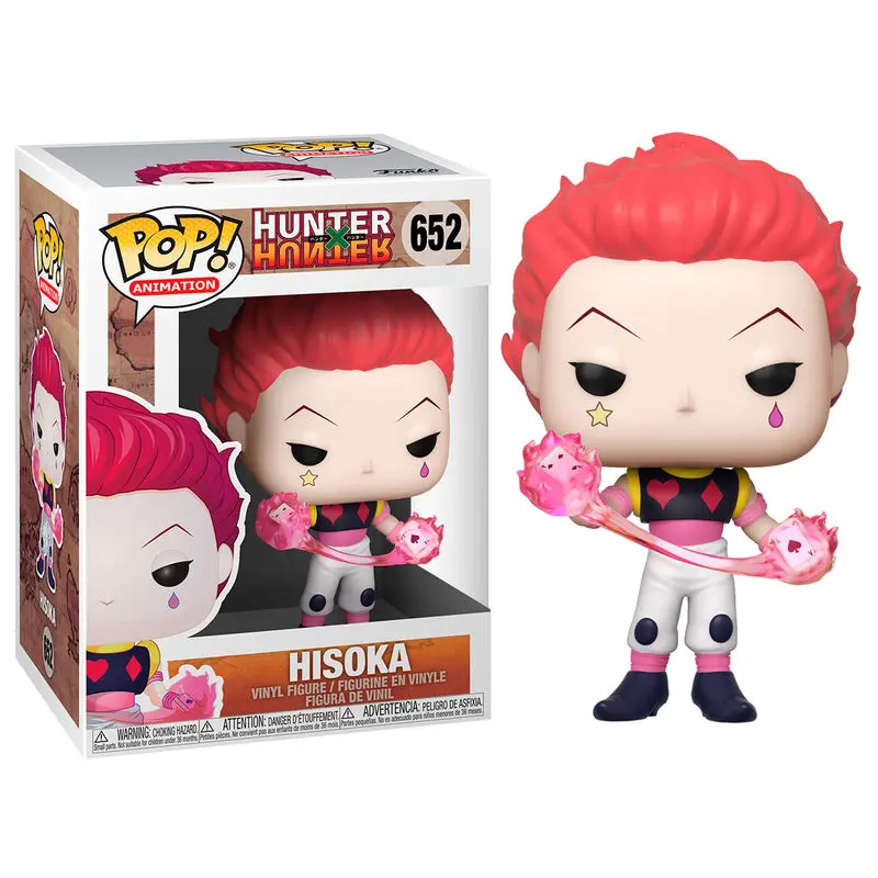 Hunter x Hunter POP! Animation Vinyl Figur Hisoka 9 cm termékfotó