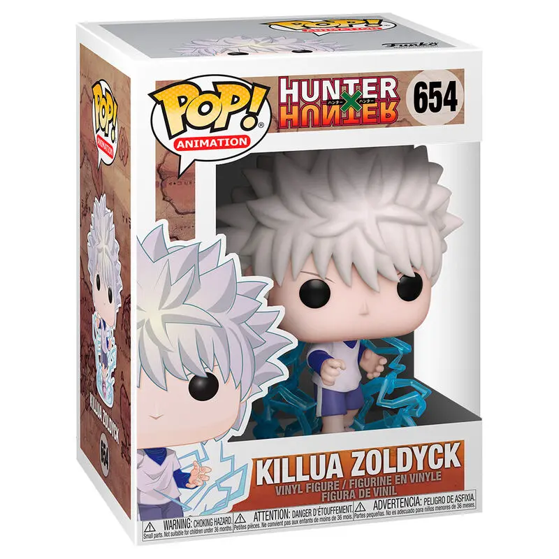 Hunter x Hunter POP! Animation Vinyl Figur Killua Zoldyck 9 cm termékfotó