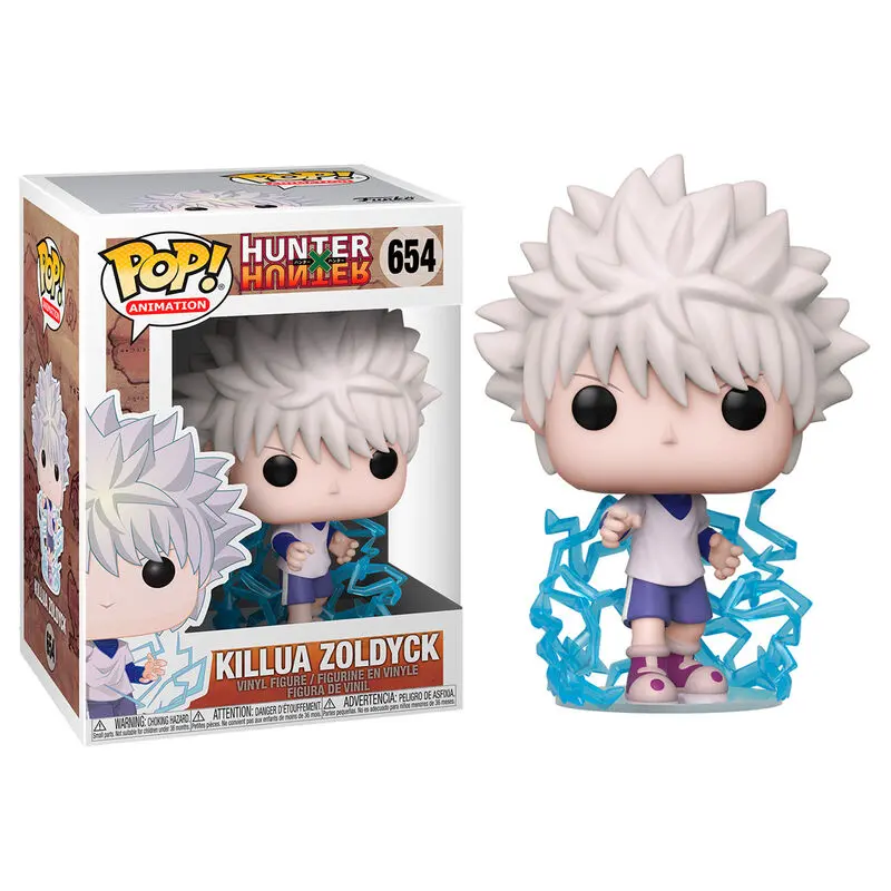 Hunter x Hunter POP! Animation Vinyl Figur Killua Zoldyck 9 cm termékfotó