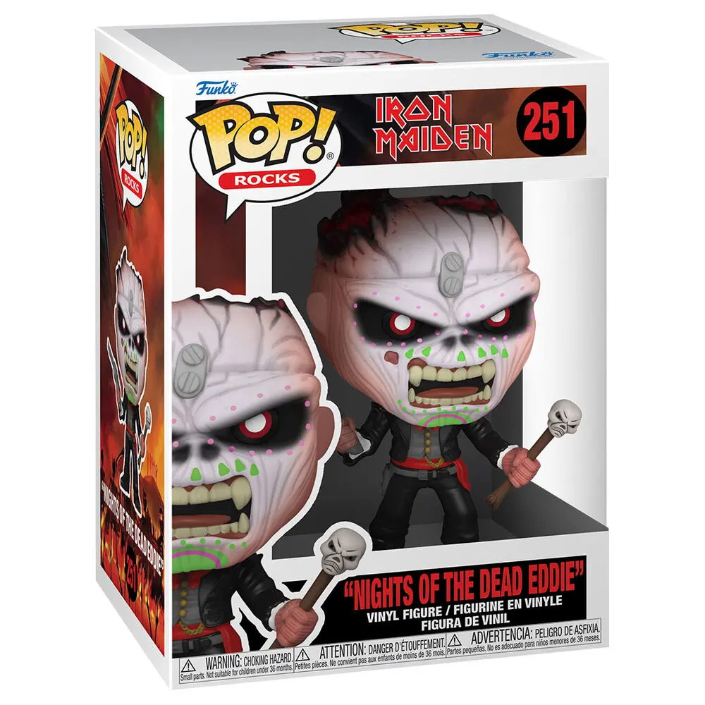 Iron Maiden POP! Rocks Vinyl Figur Eddie - Nights of the Dead 9 cm termékfotó