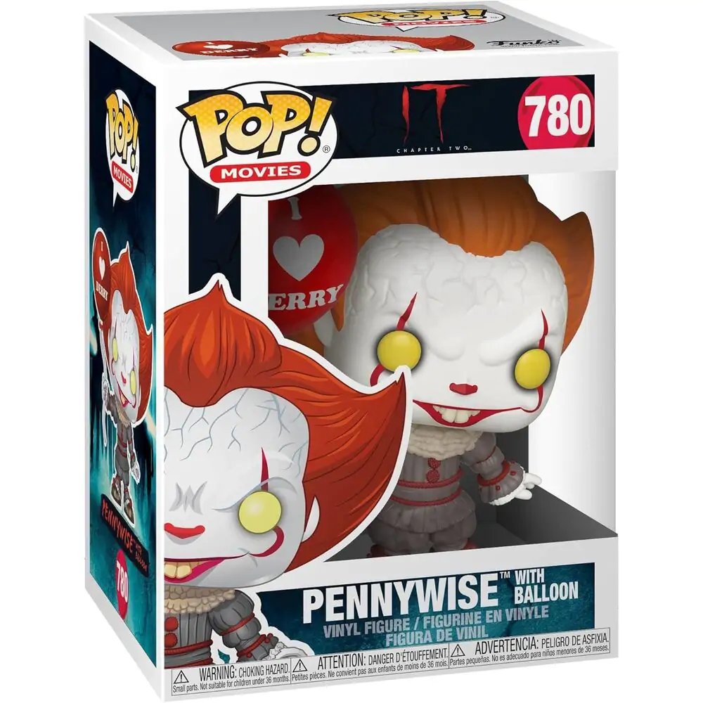 Stephen Kings Es 2 POP! Movies Vinyl Figur Pennywise Balloon 9 cm termékfotó