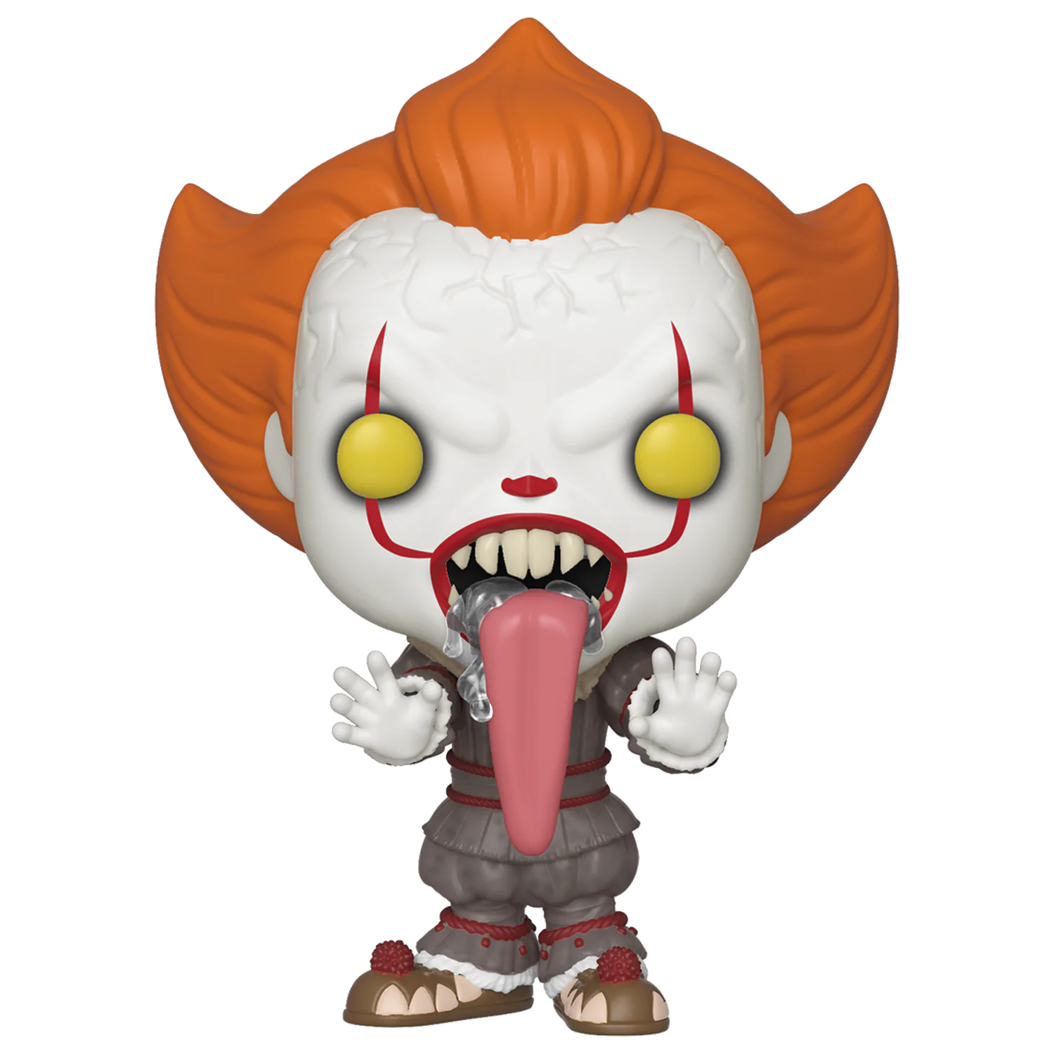 Stephen Kings Es 2 POP! Movies Vinyl Figur Pennywise w/ Dog Tongue 9 cm Produktfoto