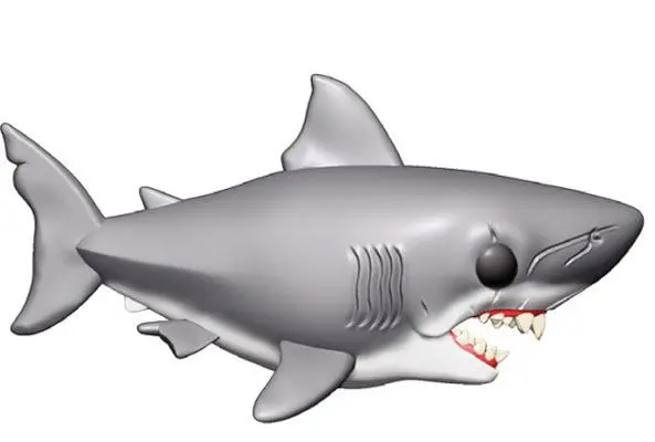 Der weiße Hai Oversized POP! Movies Vinyl Figur Jaws 15 cm termékfotó