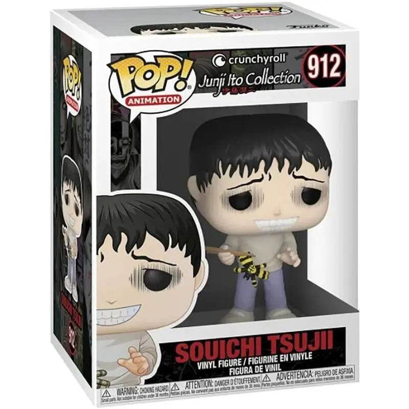 Junji Ito POP! Animation Vinyl Figur Souichi Tsujii 9 cm Produktfoto