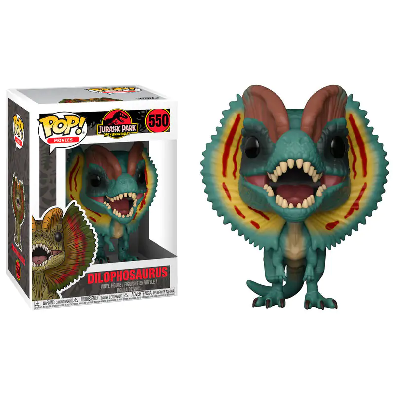 POP Figur Jurassic Park Dilophosaurus Produktfoto