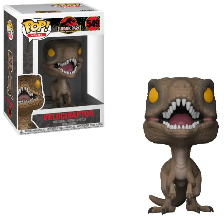 POP Figur Jurassic Park Velociraptor Produktfoto