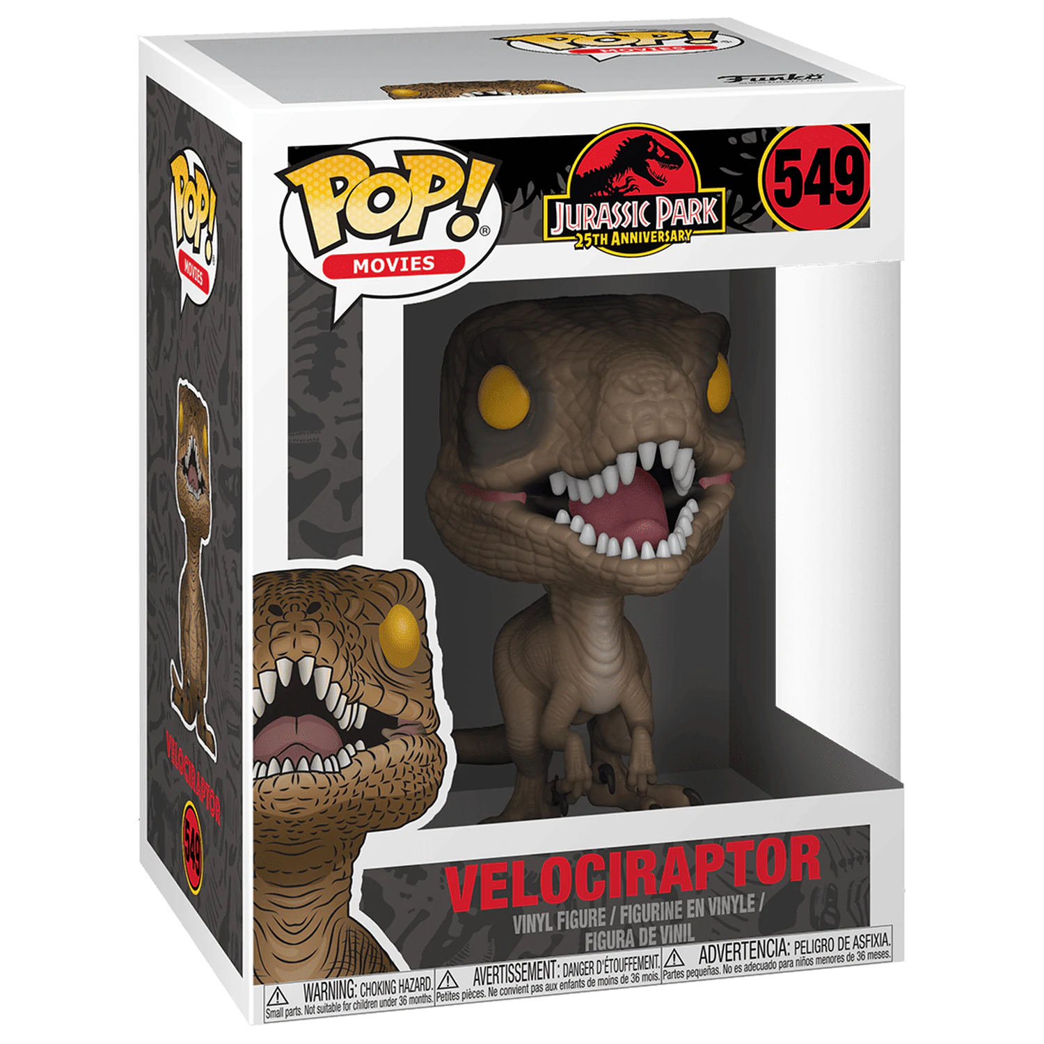 POP Figur Jurassic Park Velociraptor Produktfoto