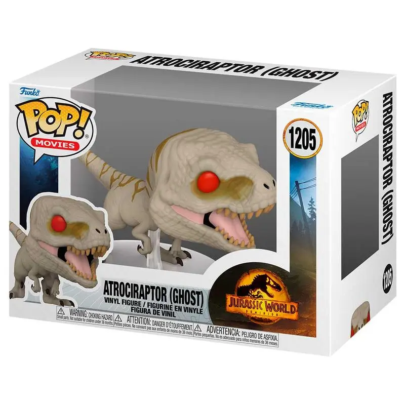 Jurassic World 3 POP! Movies Vinyl Figur Ghost 9 cm termékfotó