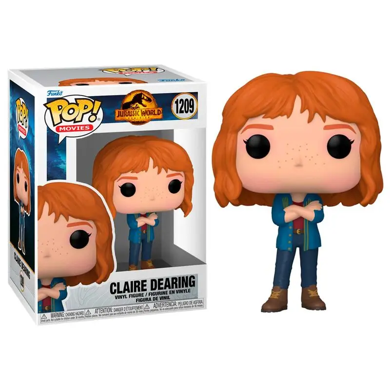 Jurassic World 3 POP! Movies Vinyl Figur Claire Dearing 9 cm Produktfoto
