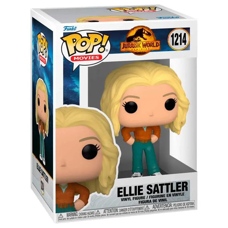 Jurassic World 3 POP! Movies Vinyl Figur Ellie Sattler 9 cm Produktfoto