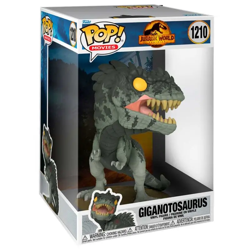 Jurassic World 3 Super Sized Jumbo POP! Vinyl Figur Giganotosaurus 25 cm termékfotó